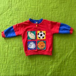 VINTAGE Classic Club Baby Shirt Size 2T